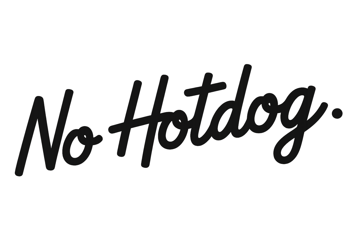 No Hotdog Logo